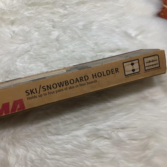 New YAKIMA Ground Control Ski/Snowboard Holder 4 Pair Skis Or 4 Snowboards 05109 - Picture 7 of 7